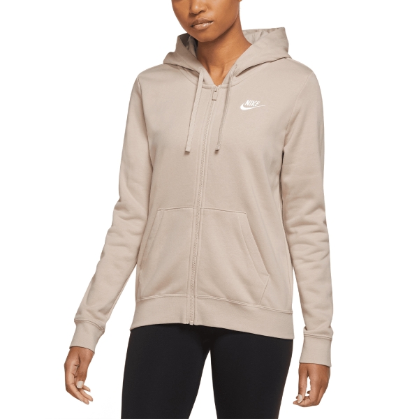 Women's Tennis Shirts and Hoodies Nike Court Club Hoodie  Sanddrift/White DQ5471126