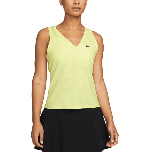 Women`s Tennis Tanks Nike Court Victory Logo Tank  Luminous Green/Black CV4784331