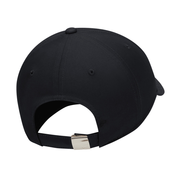 Nike Dri-FIT Club Cappello - Black/Metallic Silver