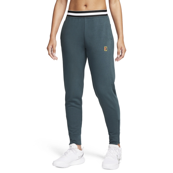 Pantaloni e Tights Tennis Donna Nike Court DriFIT Heritage Pantaloni  Deep Jungle FB4157328