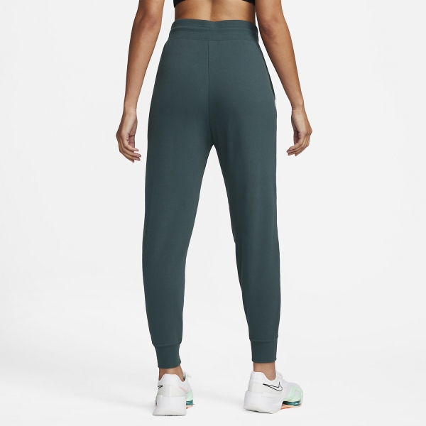 Nike Dri-FIT One Pantaloni - Deep Jungle/White