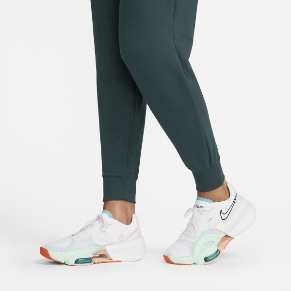 Nike Dri-FIT One Pantalones - Deep Jungle/White