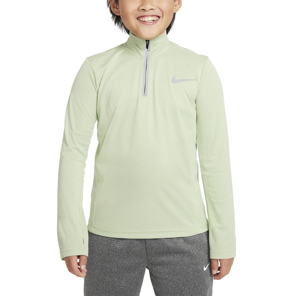 Polo e Maglia Tennis Bambino Nike DriFIT Poly+ Maglia Bambino  Honeydew/Reflective Silver DQ9024343