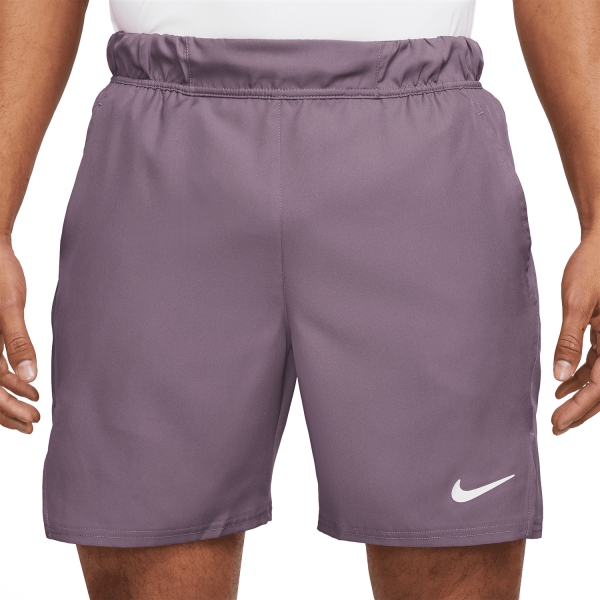 Pantalones Cortos Tenis Hombre Nike Flex Victory 7in Shorts  Violet Dust/White CV3048536