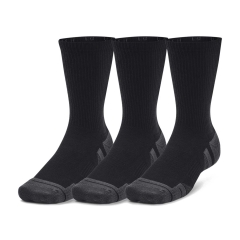 Under Armour - Calcetines HeatGear para Hombre (Negro, Gris Acero) Under  Armour UTRW7753_blacksteelgrey