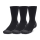 Under Armour Performance Tech Crew x 3 Calcetines - Black