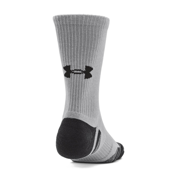 Under Armour Performance Tech Crew x 3 Socks - Mod Gray