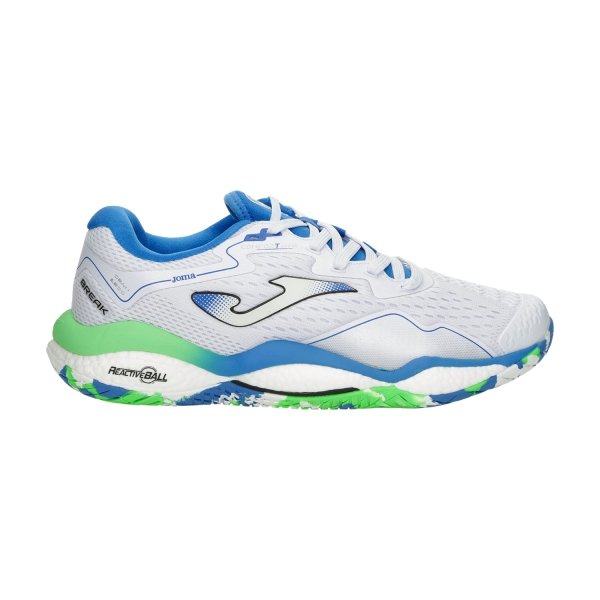 Scarpe Tennis Uomo Joma Break  White/Royal TBREW2302AC