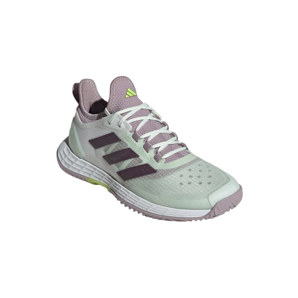 adidas adizero Ubersonic 4.1 - FTWR White/Aurora Metallic/Crystal Jade