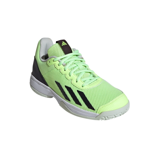 adidas Courtflash Niños - Green Spark/Aurora Black/Lucid Lemon