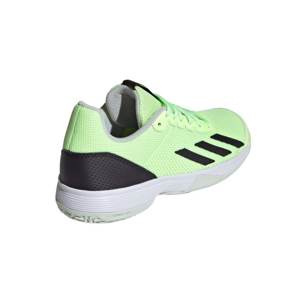adidas Courtflash Niños - Green Spark/Aurora Black/Lucid Lemon
