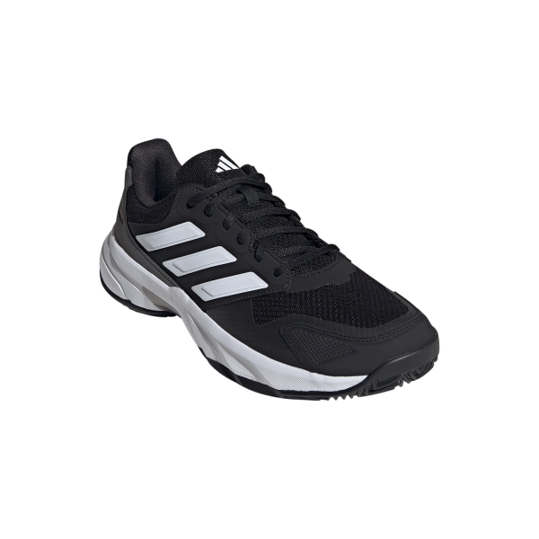 adidas CourtJam Control 3 Clay - Core Black/FTWR White/Grey Four