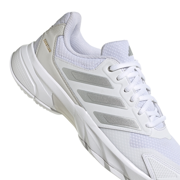 adidas Courtjam Control 3 - FTWR White/Silver Met/Grey One