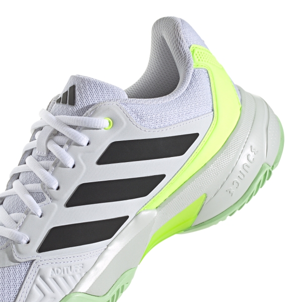 adidas CourtJam Control 3 - FTWR White/Core Black/Lucid Lemon