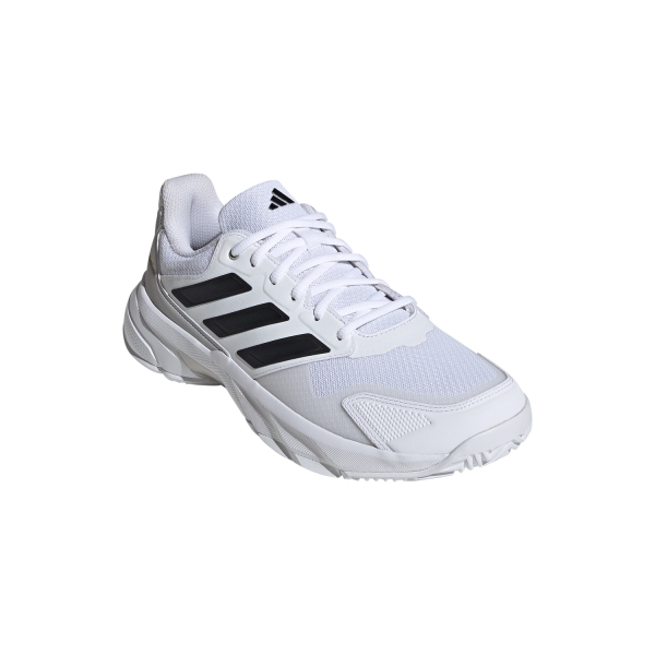 adidas CourtJam Control 3 - FTWR White/Core Black/Grey Two