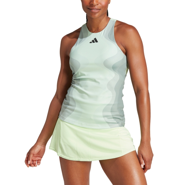 Women`s Tennis Tanks adidas HEAT.RDY Pro Y Tank  Semi Green Spark/Green Spark IL7361