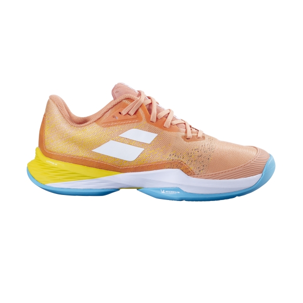 Calzado Tenis Mujer Babolat Jet Mach 3 All Court  Coral/Gold Fusion 31S246306018