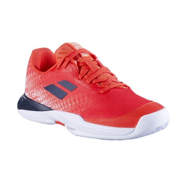 Babolat Jet Mach 3 Clay Niños - Strike Red/White