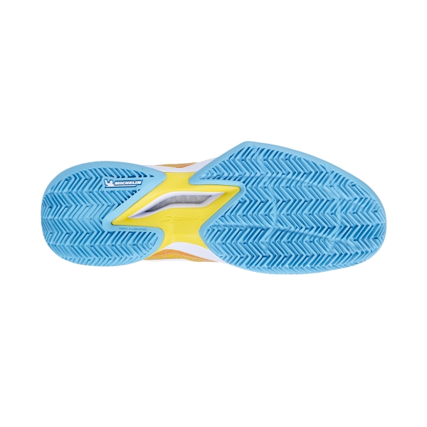 Babolat Jet Mach 3 Clay - Coral/Gold Fusion