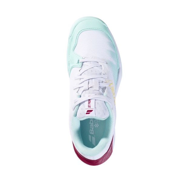 Babolat Jet Premura 2 Niños - White/Red Dahlia