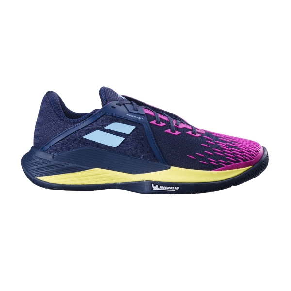 Men`s Tennis Shoes Babolat Propulse Fury 3 All Court  Dark Blue/Pink Aero 30S242084117