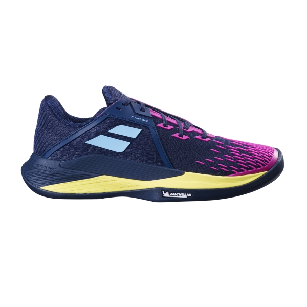 Men`s Tennis Shoes Babolat Propulse Fury 3 Clay  Dark Blue/Pink Aero 30S244254117