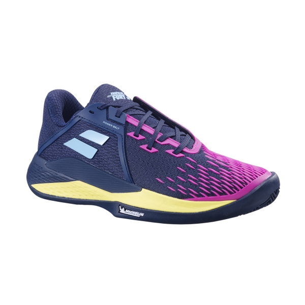 Babolat Propulse Fury 3 Clay - Dark Blue/Pink Aero