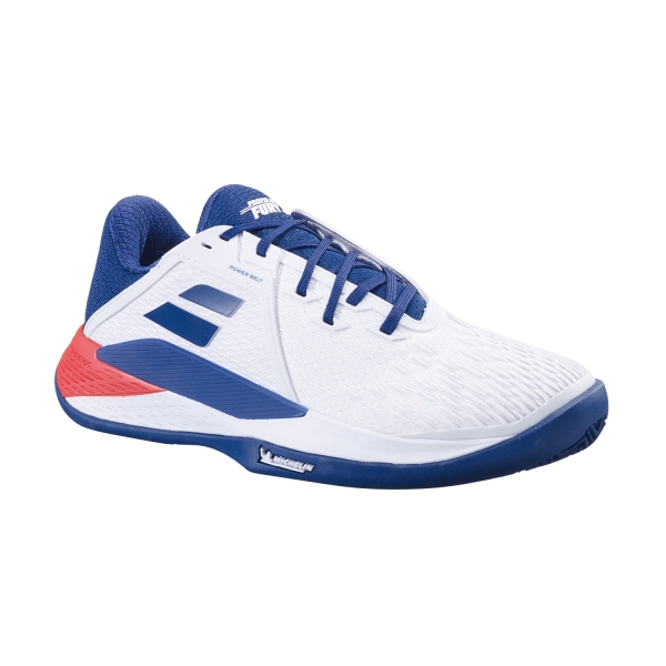 Babolat Propulse Fury 3 Clay - White/Estate Blue