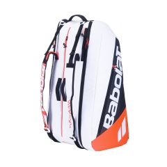 Babolat Pure Strike x 12 Bag - White/Red