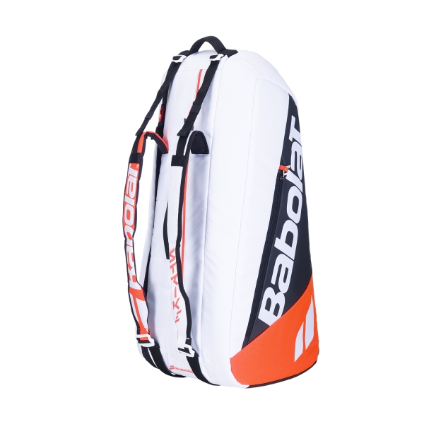 Tennis Bag Babolat Pure Strike x 6 Bag  White/Red 751226374