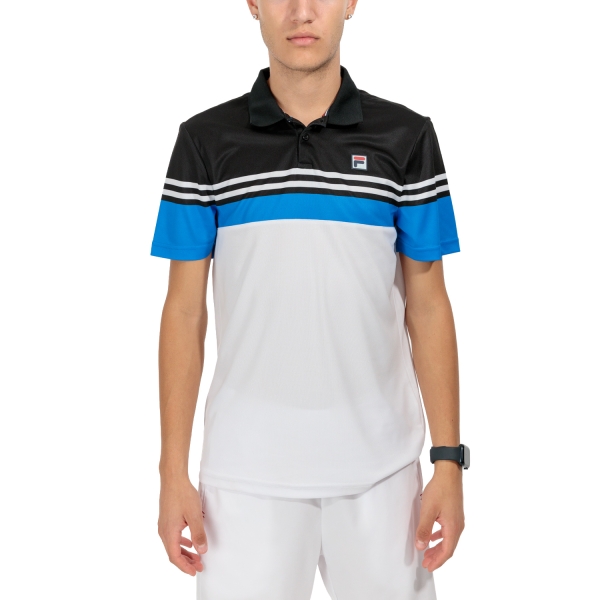 Men's Tennis Polo Fila Paul Polo  White FBM231010E0050