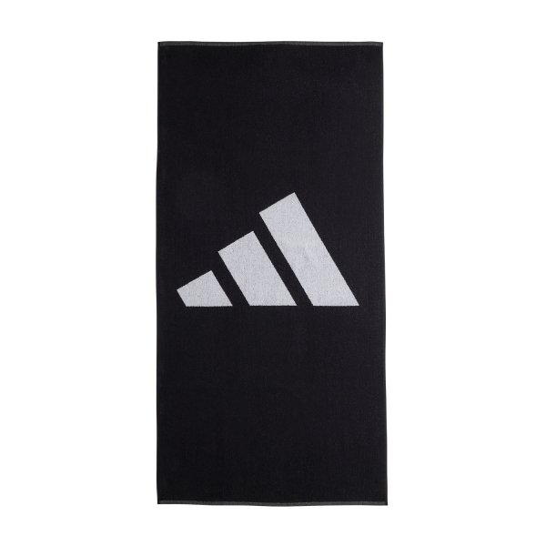 Toallas de Tenis adidas 3 Bar Toalla Grande  Black/White IU1289