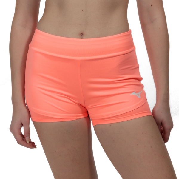 Faldas y Shorts Mizuno Flex 3in Shorts  Candy Coral 62GBA21553