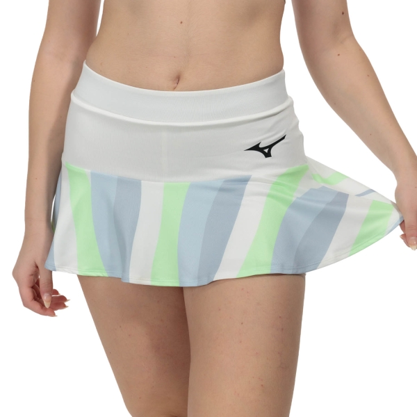 Gonne e Pantaloncini Tennis Mizuno Mizuno Release Flying Skirt  White  White 62GBA70101