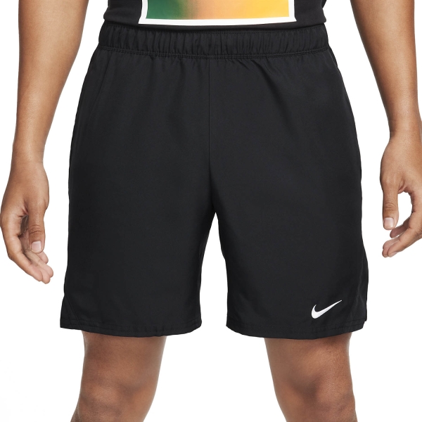 Men's Tennis Shorts Nike Court DriFIT Victory 7in Shorts  Black/White FD5380010