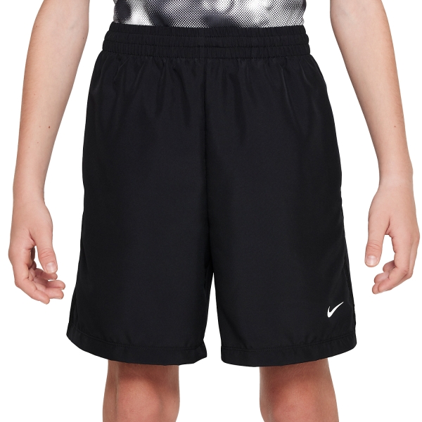 Tennis Shorts and Pants for Boys Nike DriFIT Icon 6in Shorts Boy  Black/White DX5382010