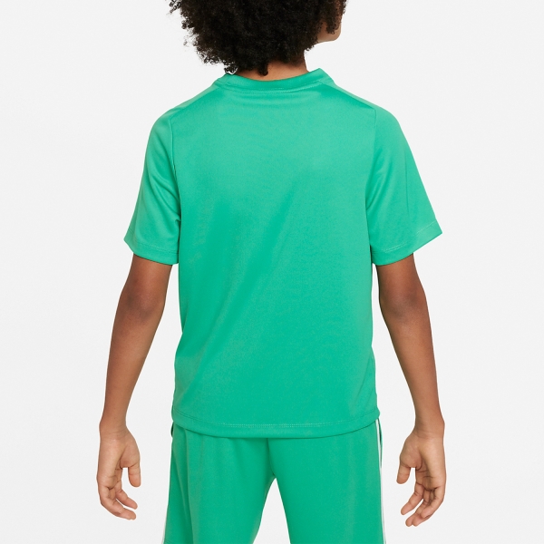 Nike Dri-FIT Icon T-Shirt Boy - Stadium Green/White