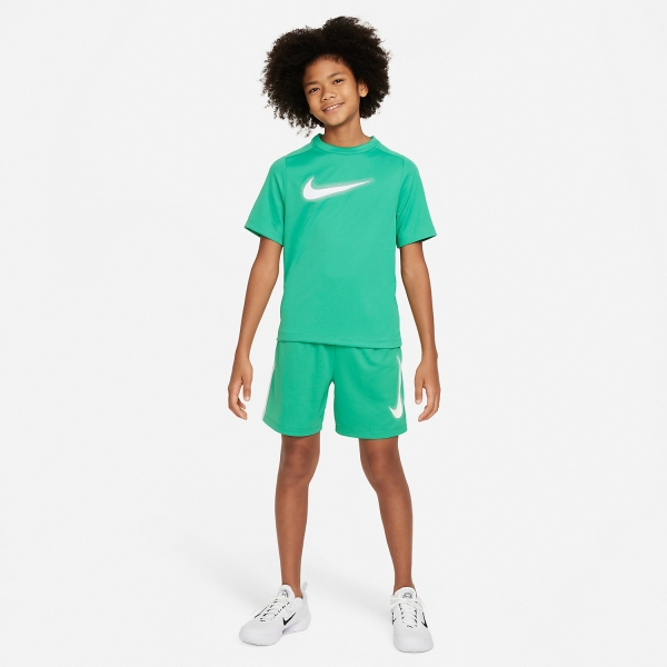 Nike Dri-FIT Icon Camiseta Niño - Stadium Green/White