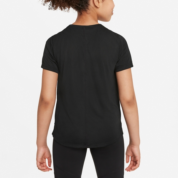 Nike Dri-FIT One Camiseta Niña - Black/White