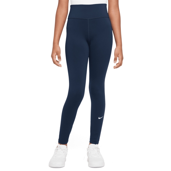 Pantalones Tenis Niñas Nike DriFIT One Tights Nina  Midnight Navy/White DQ8836410