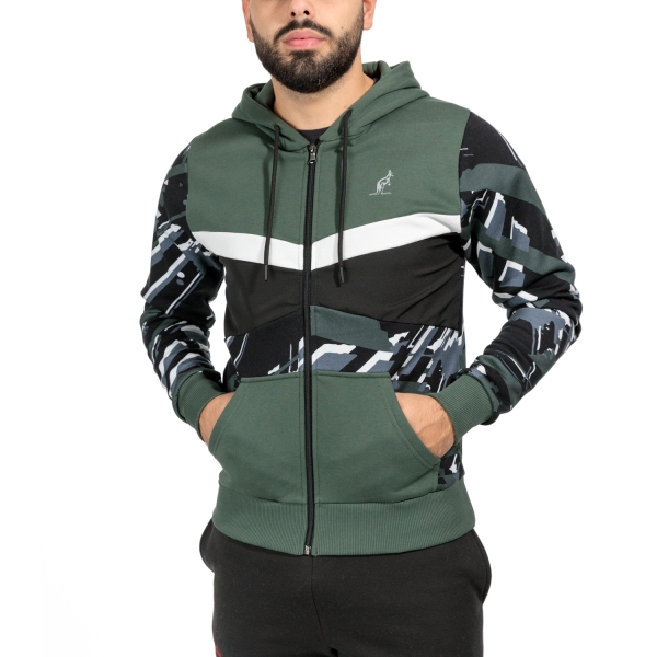 Maglie e Felpe Tennis Uomo Australian Australian Shadow Slam Sudadera  Kombu  Kombu SWUGC0049918