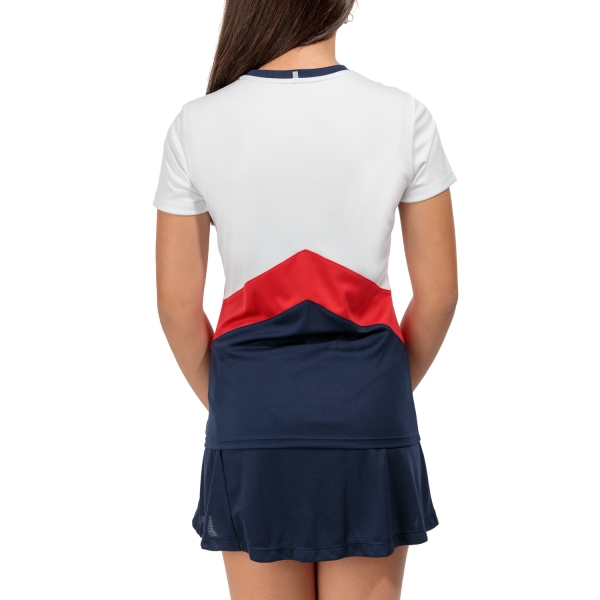 Fila Aurelia Camiseta Niña - White/Navy