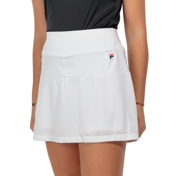 Shorts and Skirts Girl Fila Michi Skirt Girl  White FJL231124E001