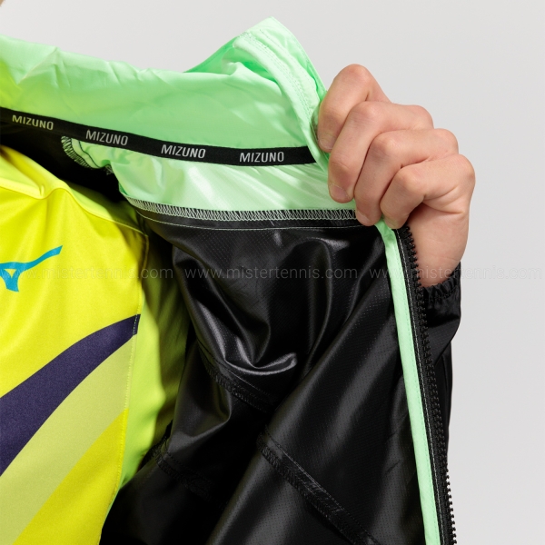 Mizuno Release Jacket - Techno Green/Black