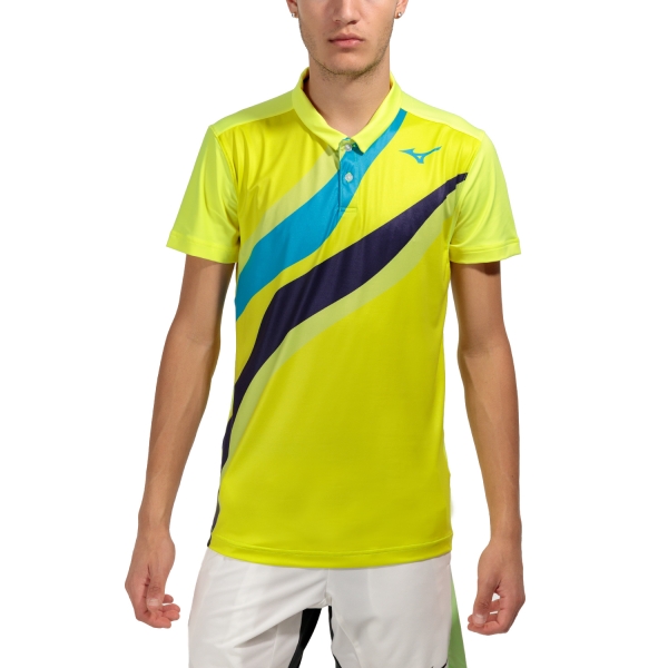 Polo Tenis Hombre Mizuno Release Shadow Polo  Bolt 62GAA50242