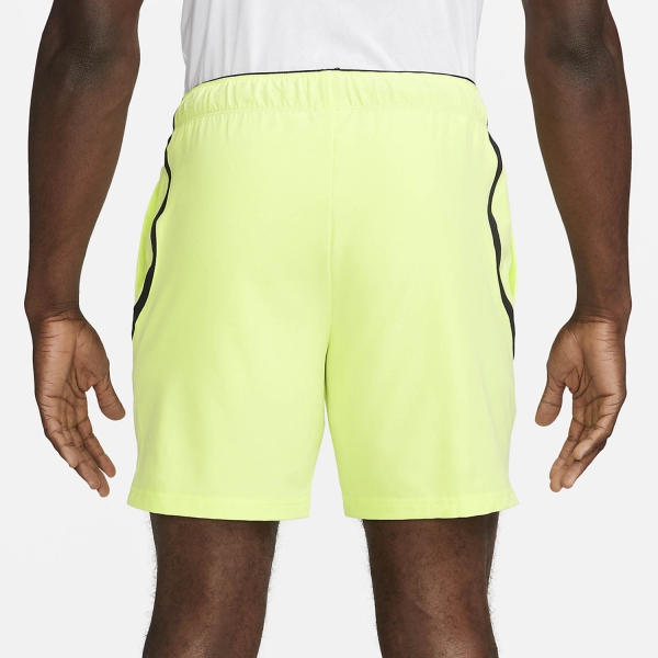 Nike Court Advantage 7in Shorts - Light Lemon Twist/Black