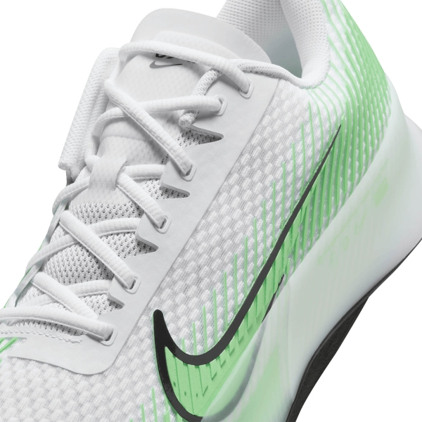 Nike Court Air Zoom Vapor 11 HC - White/Black/Poison Green