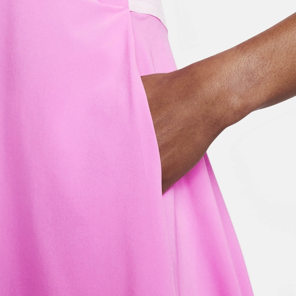 Nike Court Dri-FIT Club Vestido - Playful Pink/Black