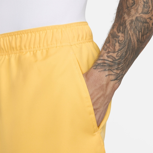 Nike Court Dri-FIT Victory 7in Shorts - Topaz Gold/Black