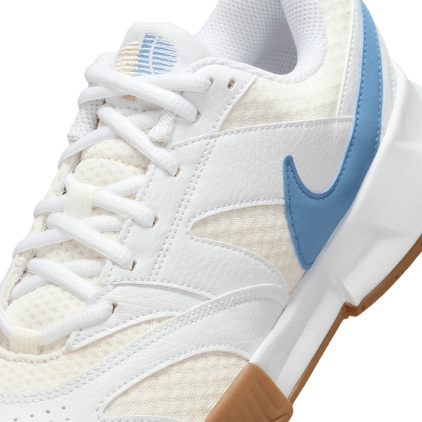 Nike Court Lite 4 HC - White/Light Blue/Sail/Gum Light Brown